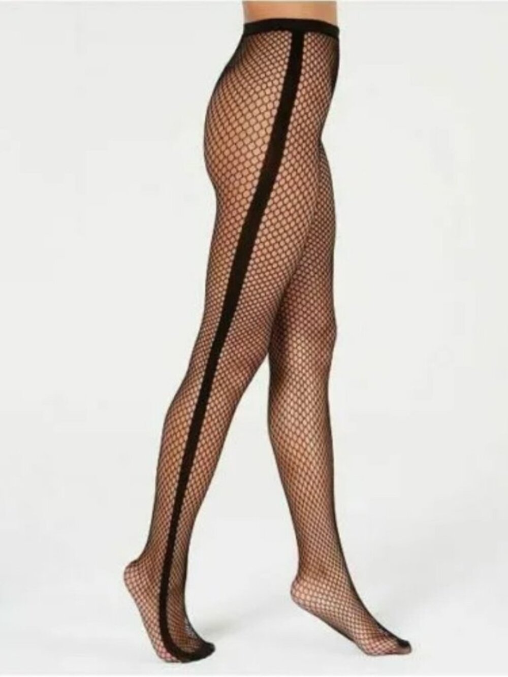 INC International Concepts Womens Tuxedo Fishnet Tights